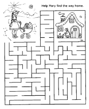 channel maze worksheets