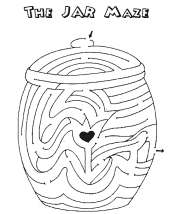 channel maze worksheets for kids