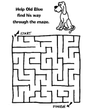 hard maze worksheets