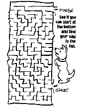 channel maze worksheets