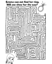 kids maze game