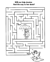 maze game worksheet