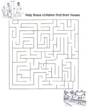 maze game worksheet