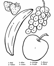 printable color by number worksheets
