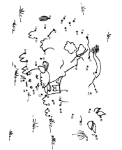 dot to dot worksheet for kids