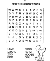 word search puzzle