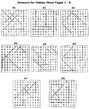 word search worksheet for kids