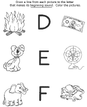 alphabet preschool activity worksheets