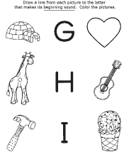 alphabet preschool activity worksheets